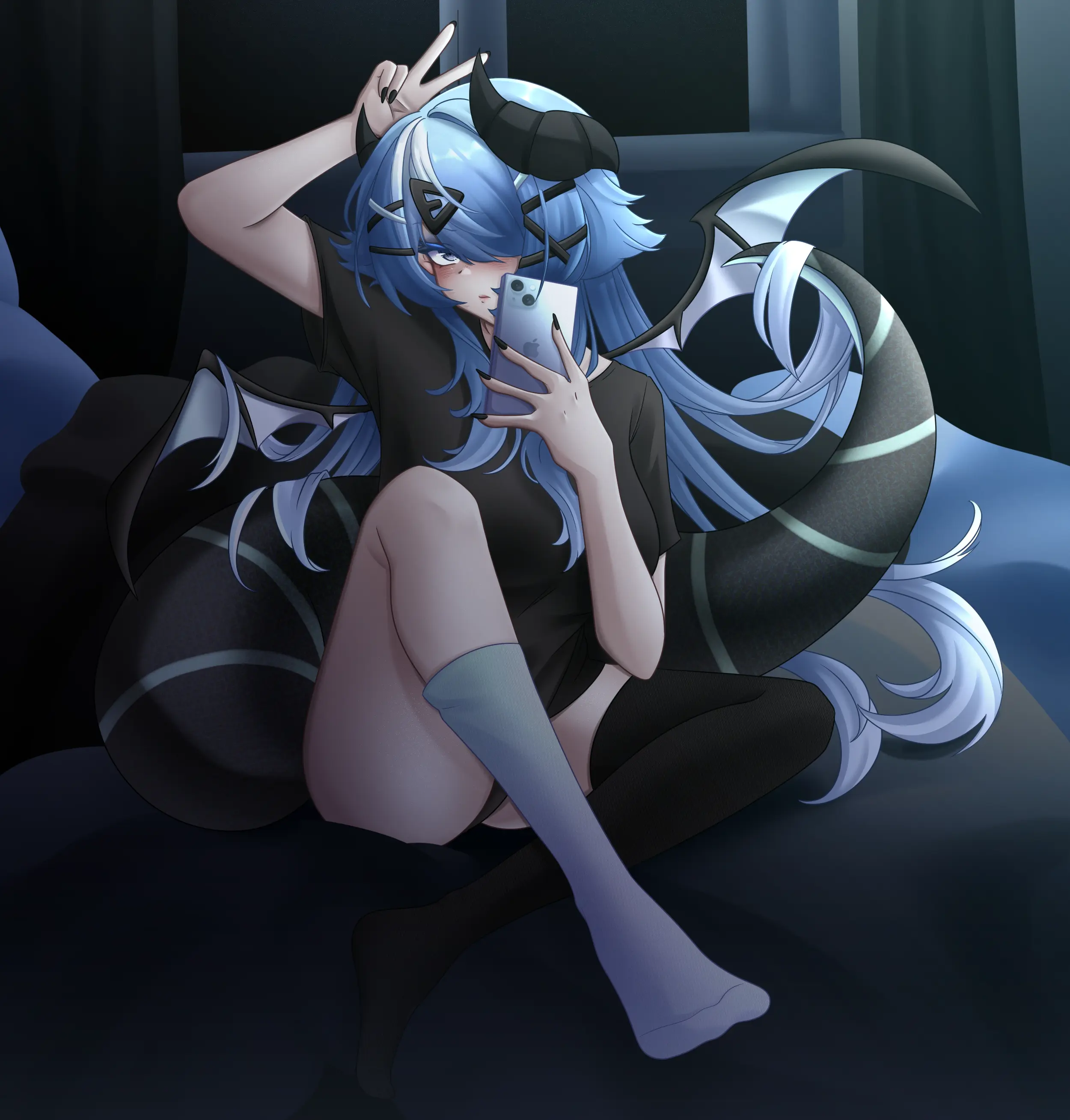 Drawing by staff artist Renyu